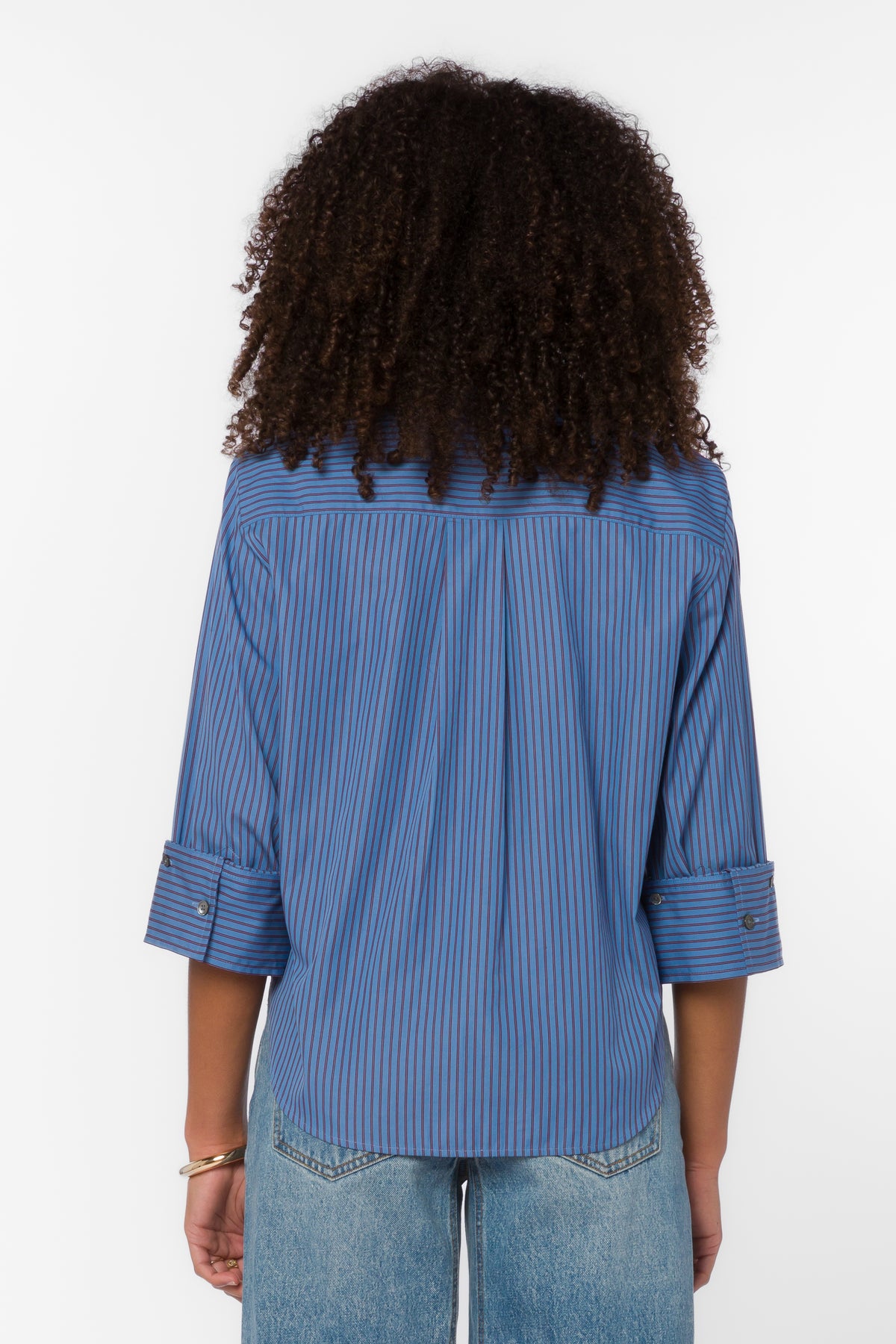 Peri/Plum Button Down