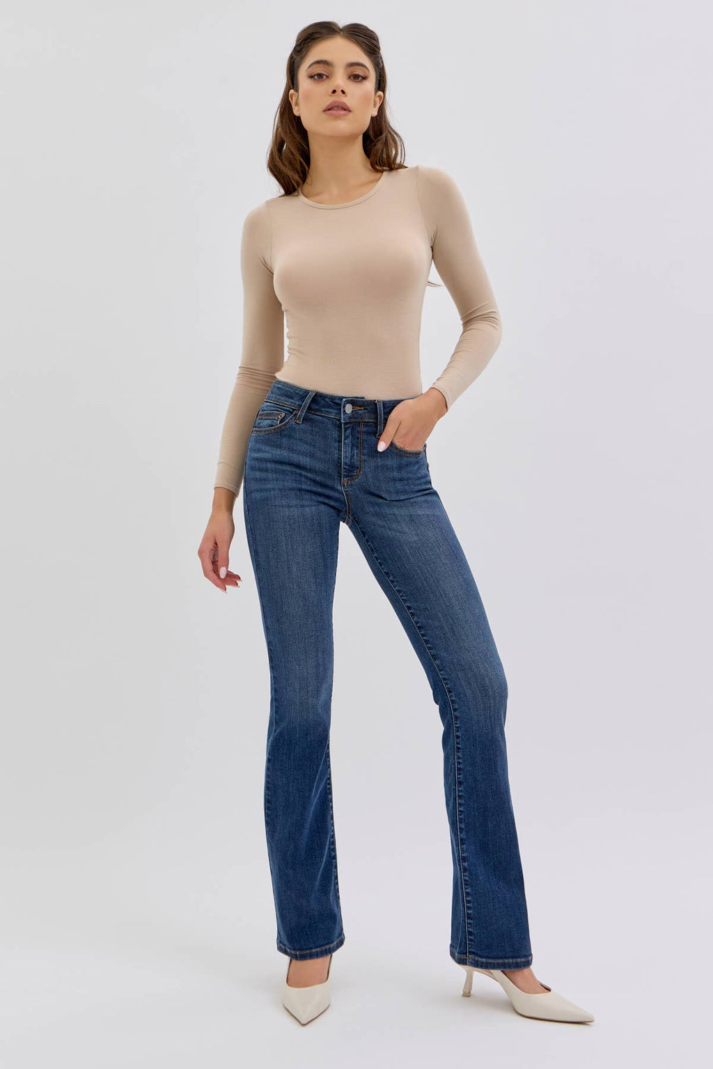 Mid Rise Bootcut