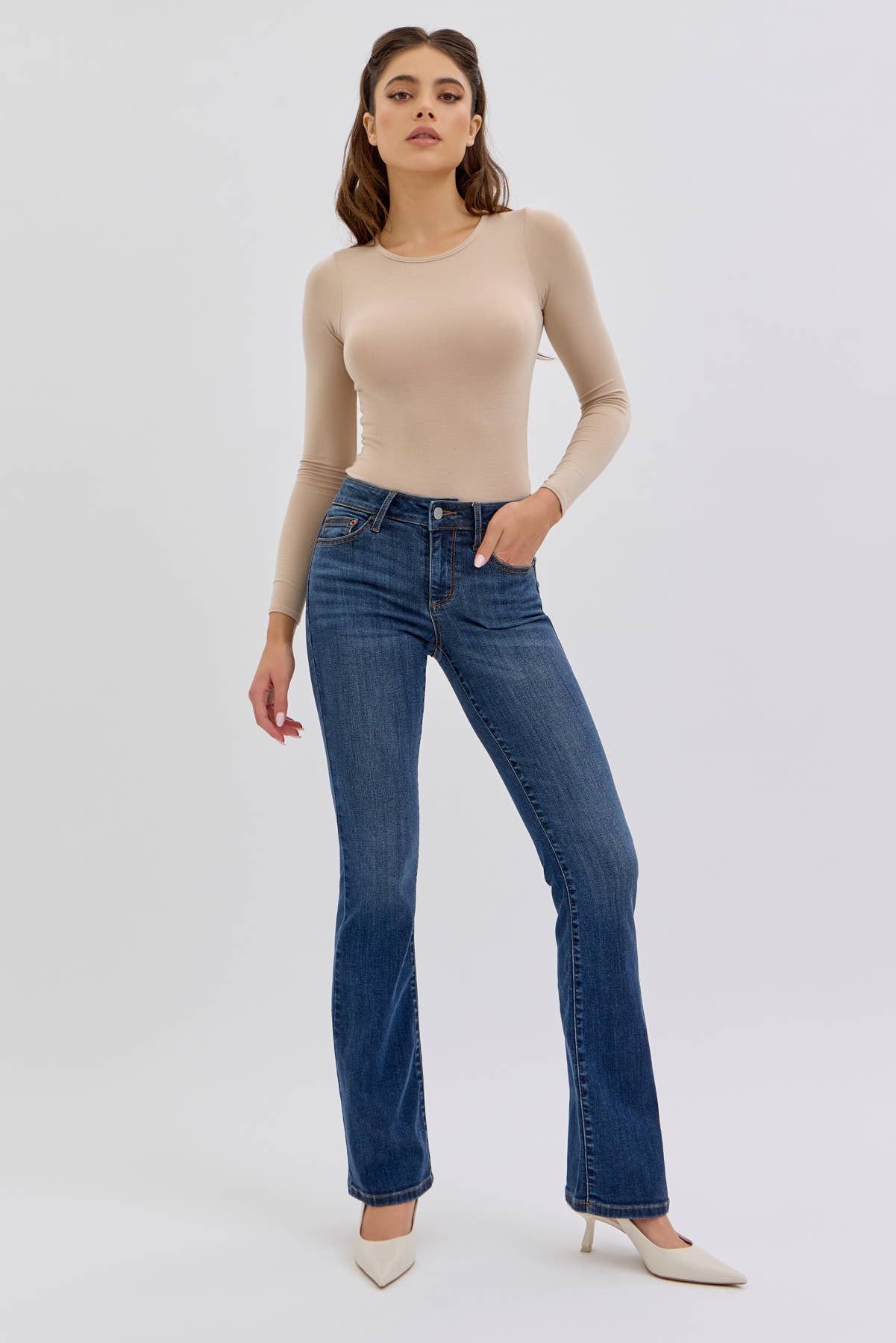 Mid Rise Bootcut
