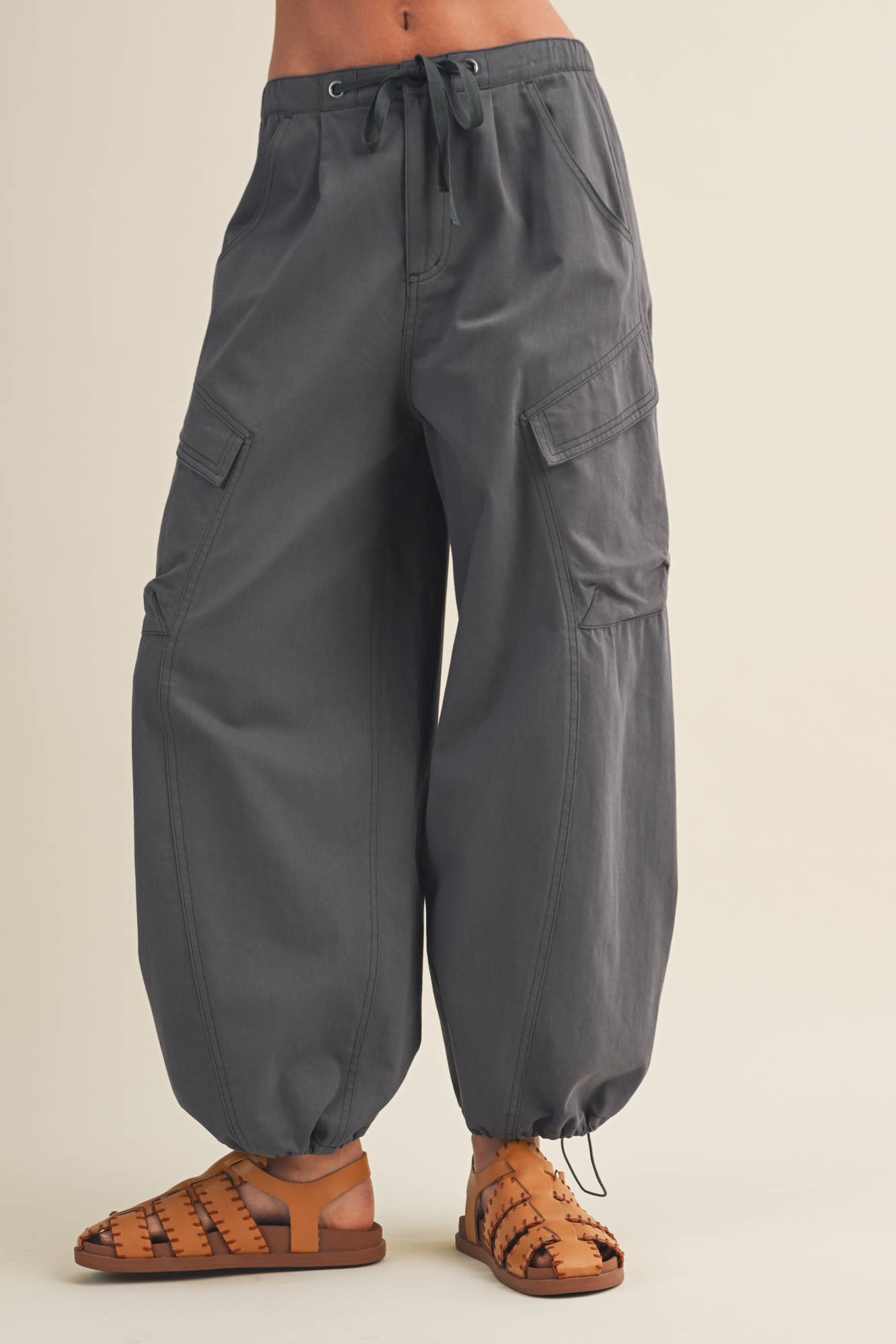 Voluminous Cargo Trousers