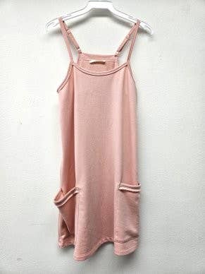 Cotton Terry Mini Dress