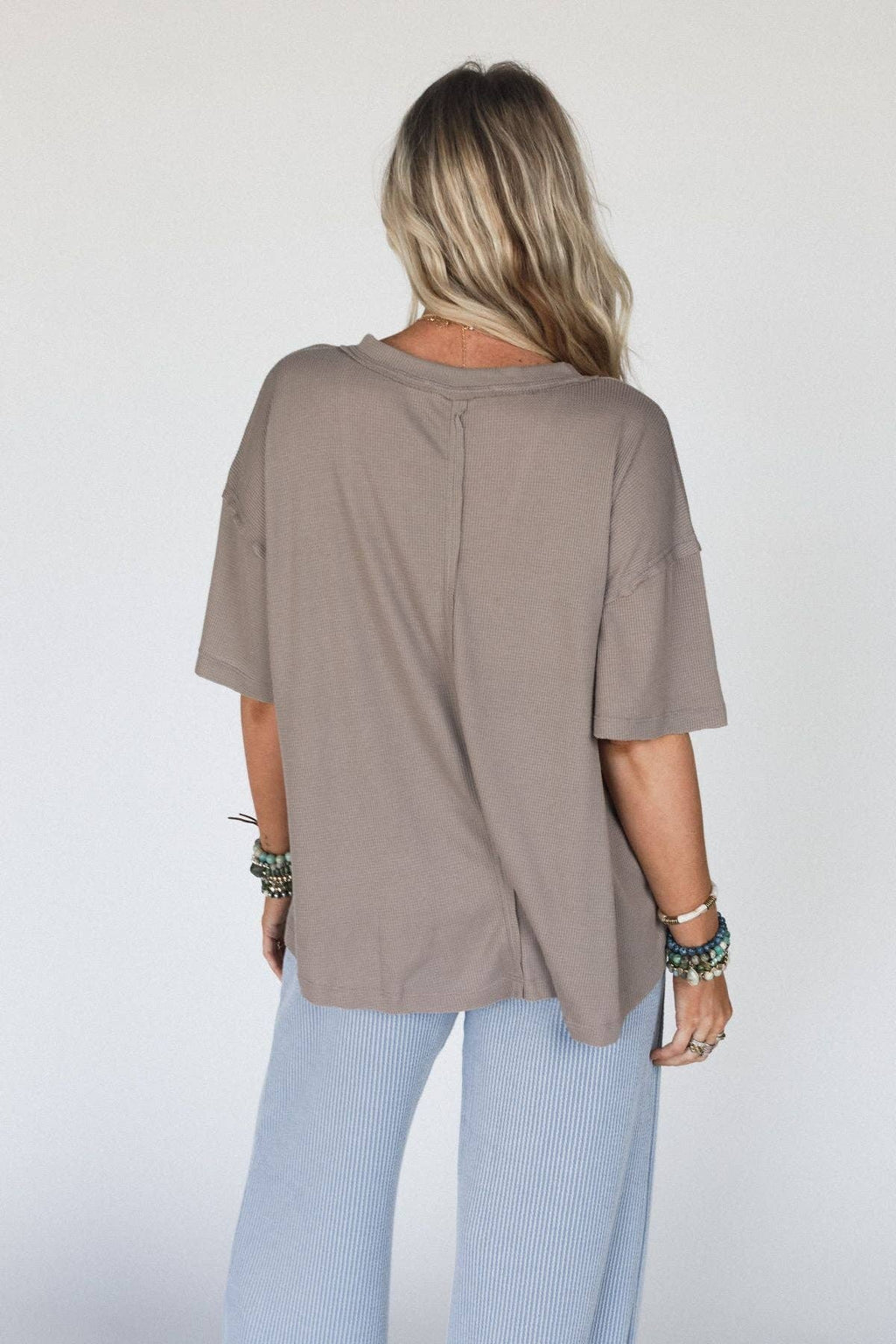 Soft Plume Henley Top