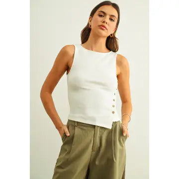 Side Button Tank