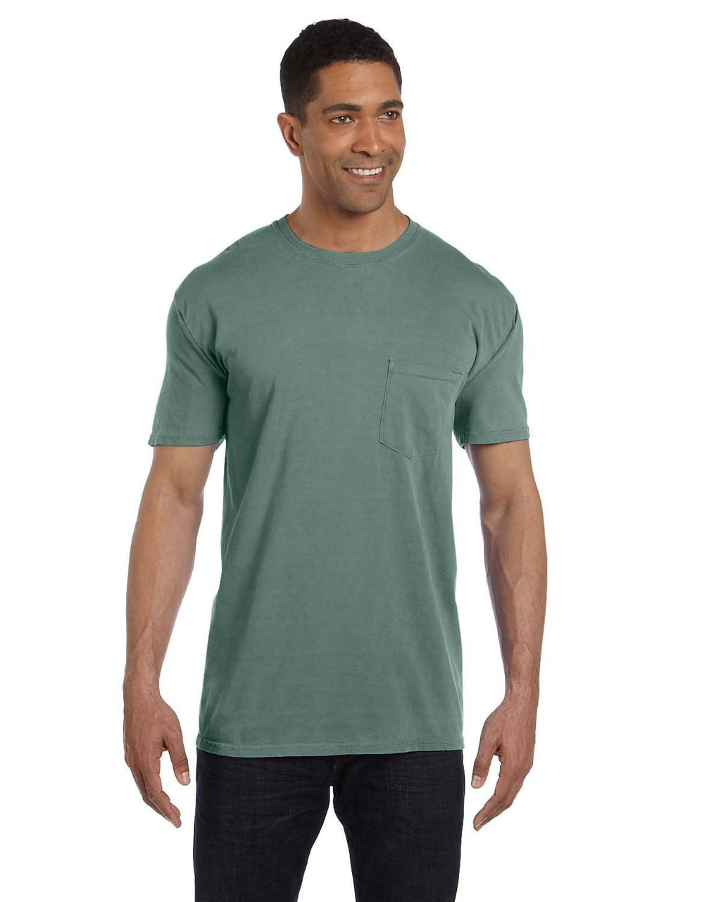 Comfort Colors Heavyweight Pocket Blank T-Shirt
