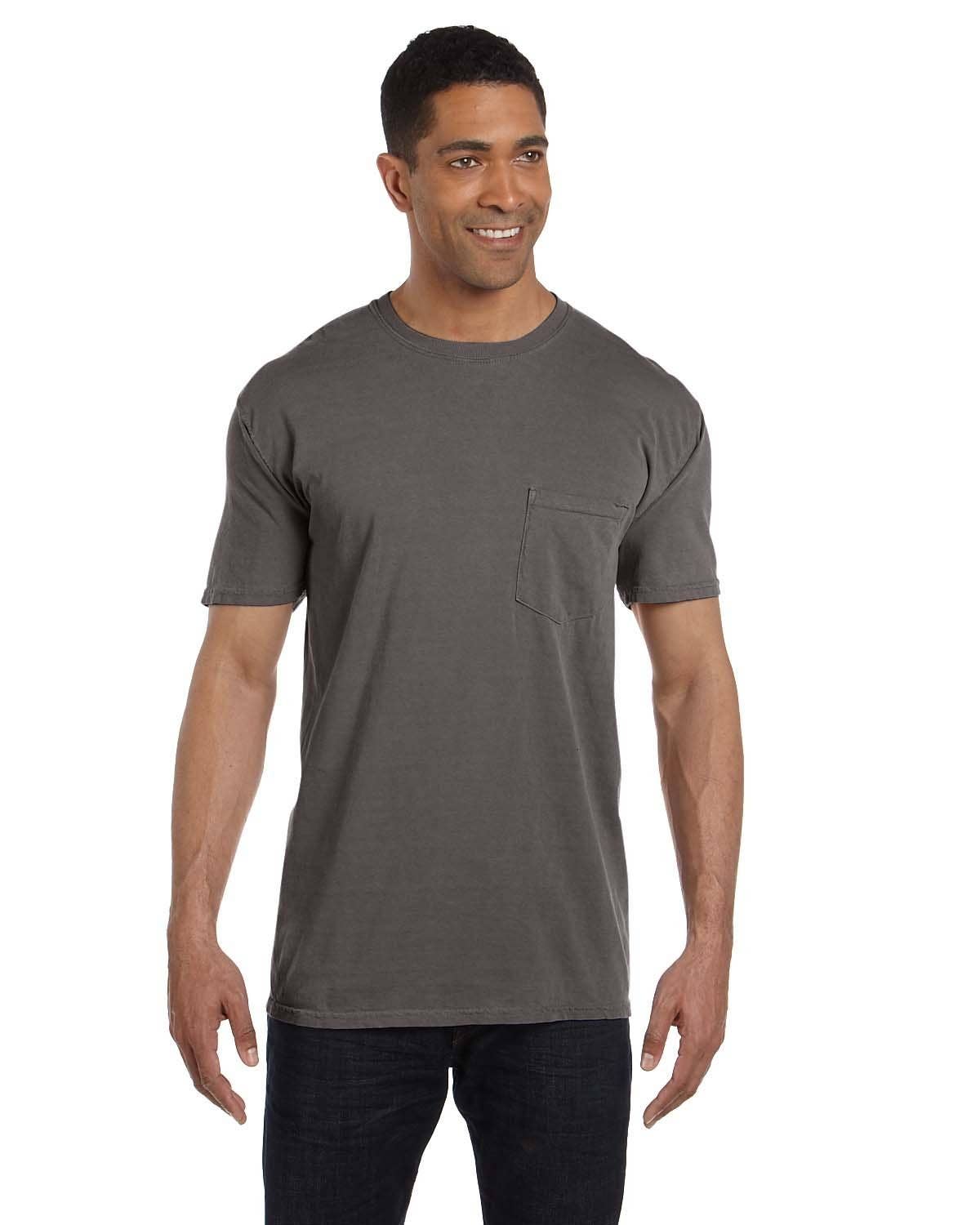 Comfort Colors Heavyweight Pocket Blank T-Shirt