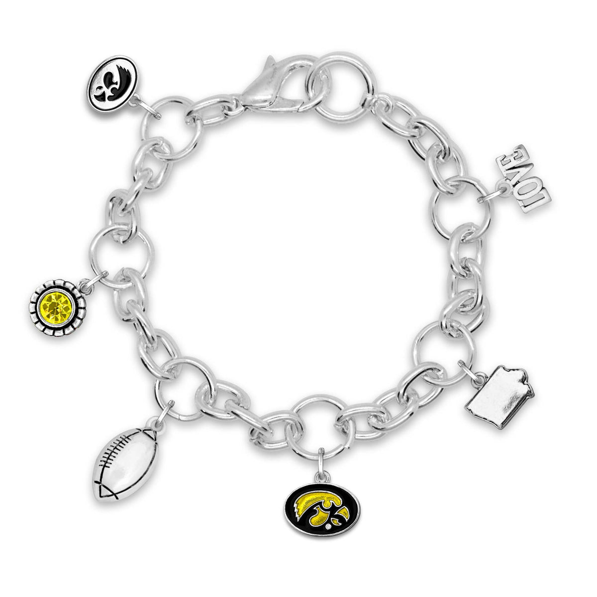 Iowa Hawkeyes Mabel Bracelet