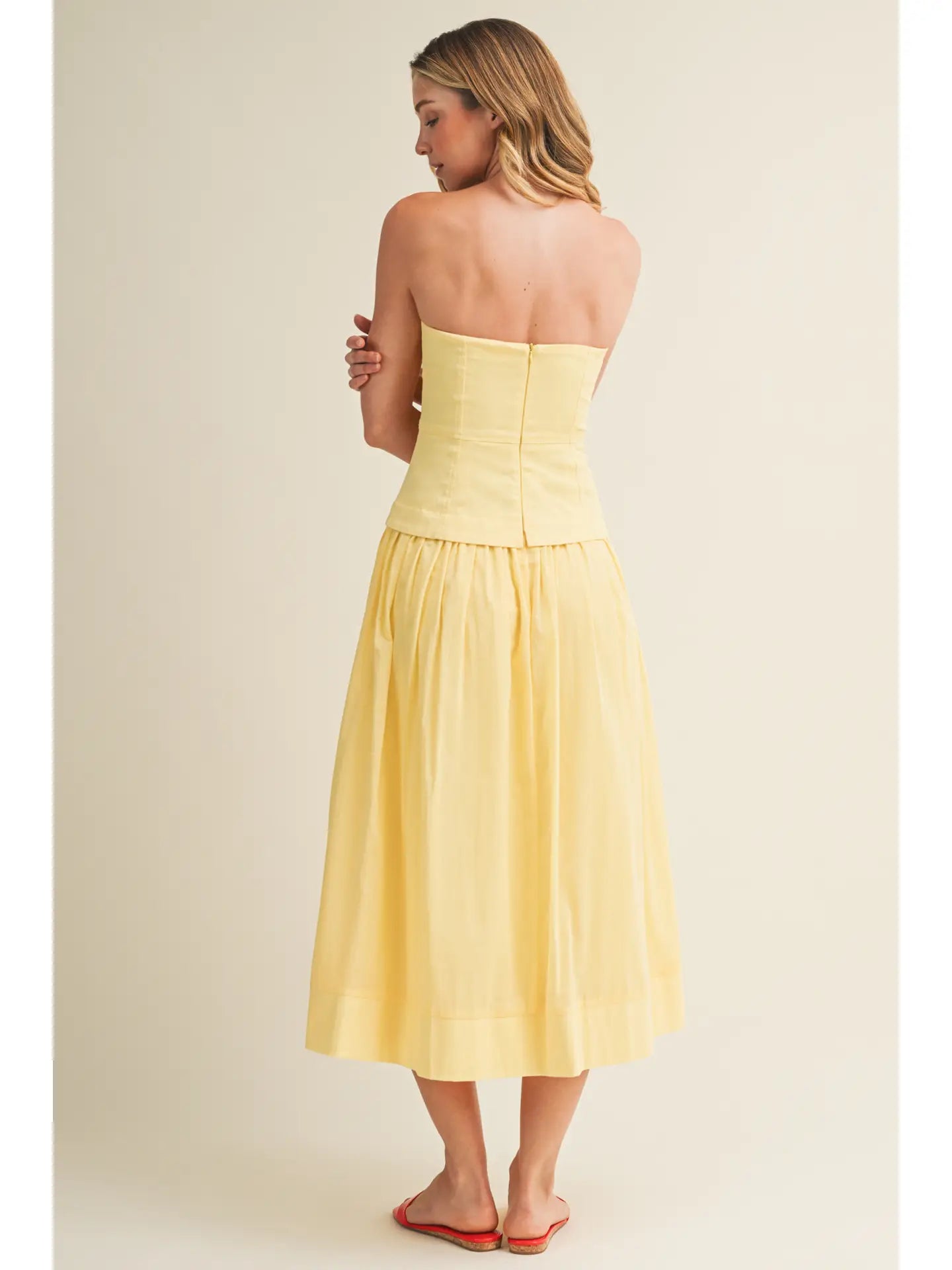Canary Strapless Dress