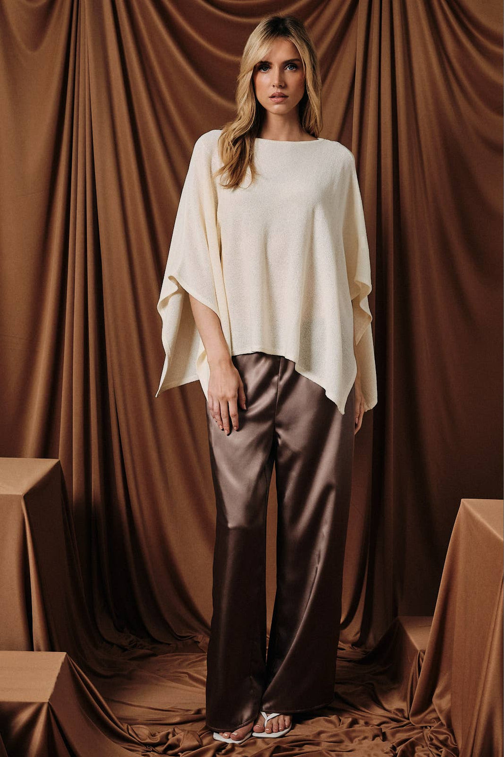 Sweater Cape Top