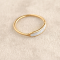 Dainty Mother of Pearl Ring