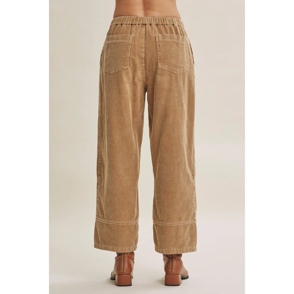 Corduroy Barrel Pant