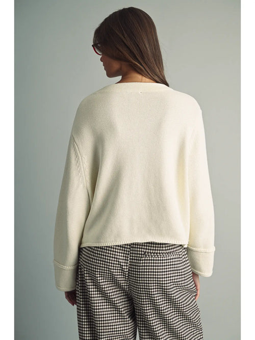 Large Cuff Sweater