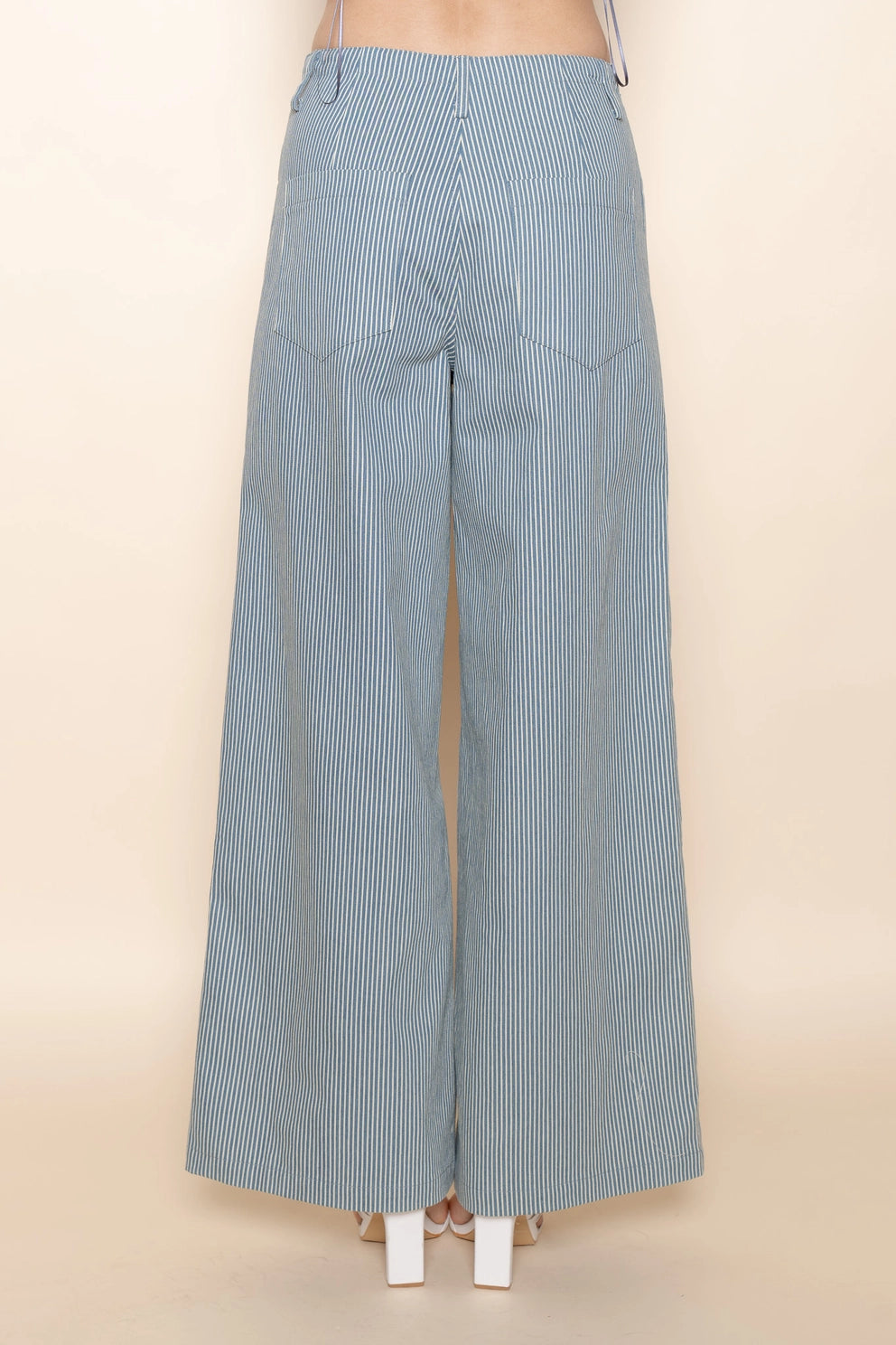Bow Tie Wide Leg Pant