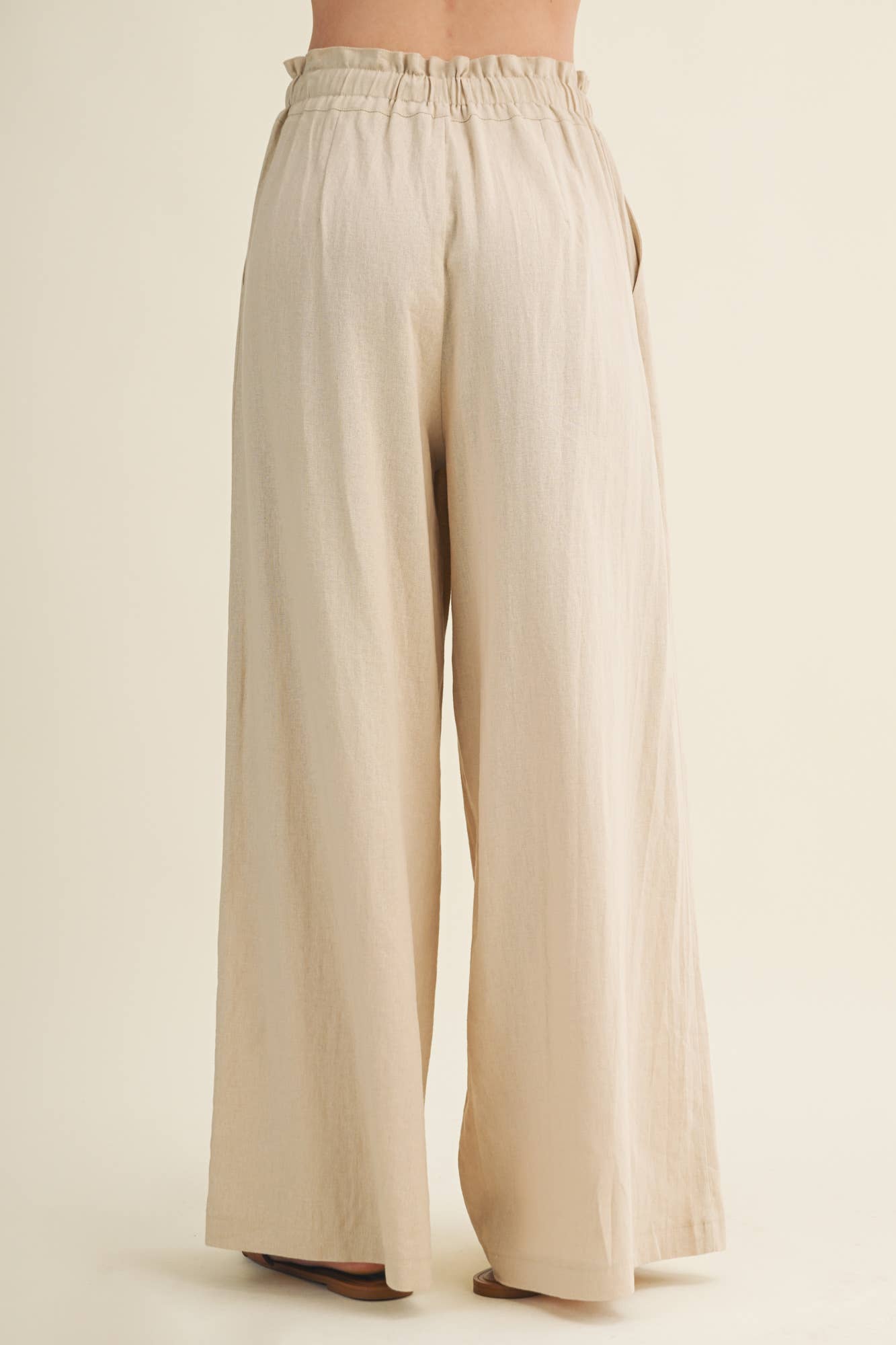 Cascading Pleated Pants