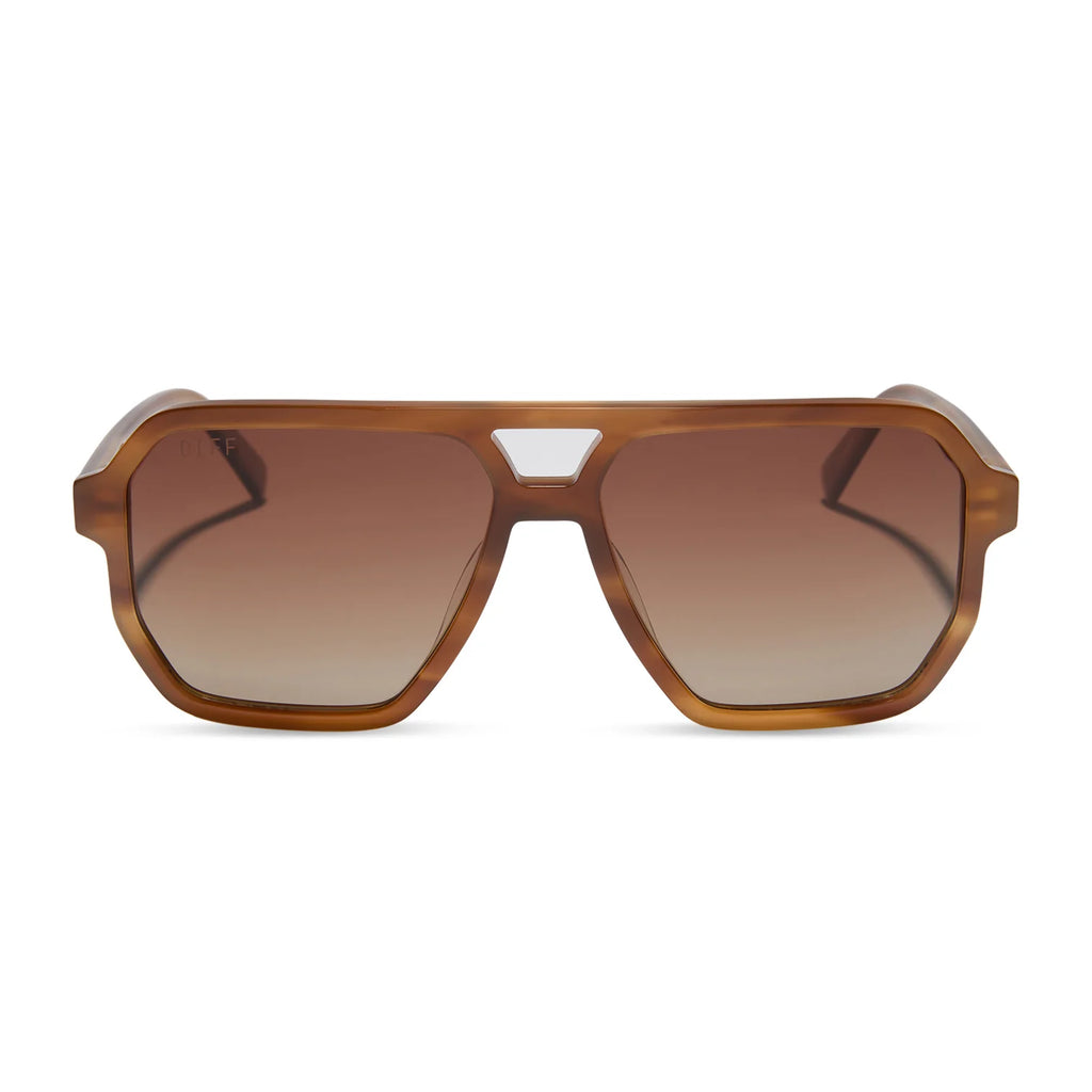 Cameron - Tawny Tortoise Brown Gradient Polarized