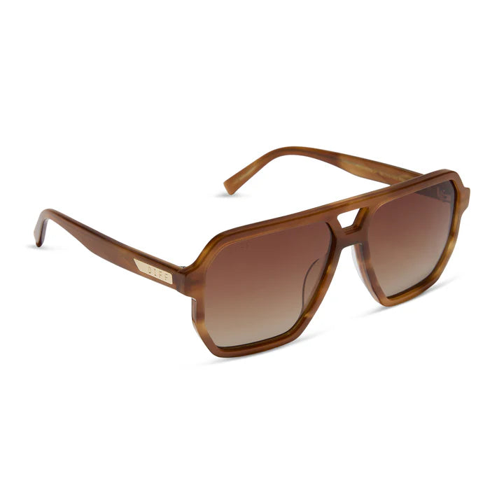 Cameron - Tawny Tortoise Brown Gradient Polarized