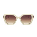 Dasha - Courtside Ivory Gold Brown Gradient