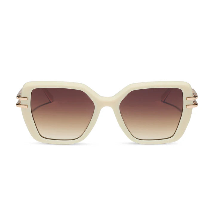 Dasha - Courtside Ivory Gold Brown Gradient