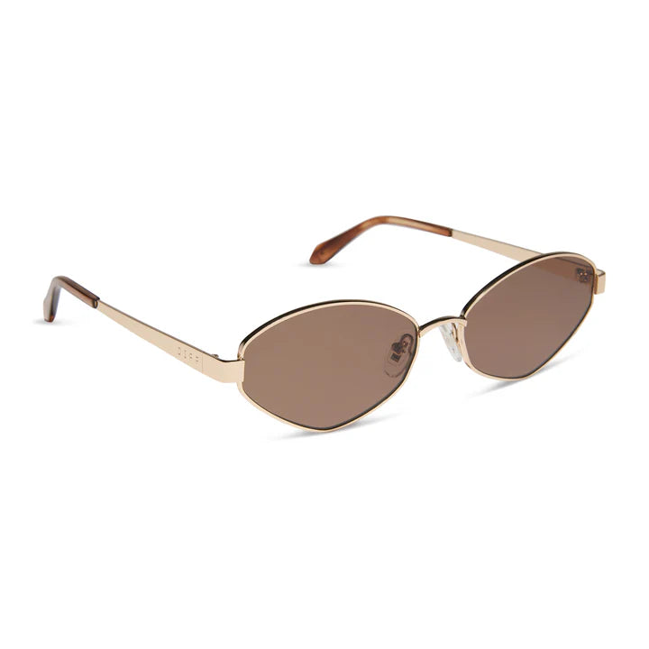 Jojo Flecher - Jordy Gold Horn Tortoise Brown