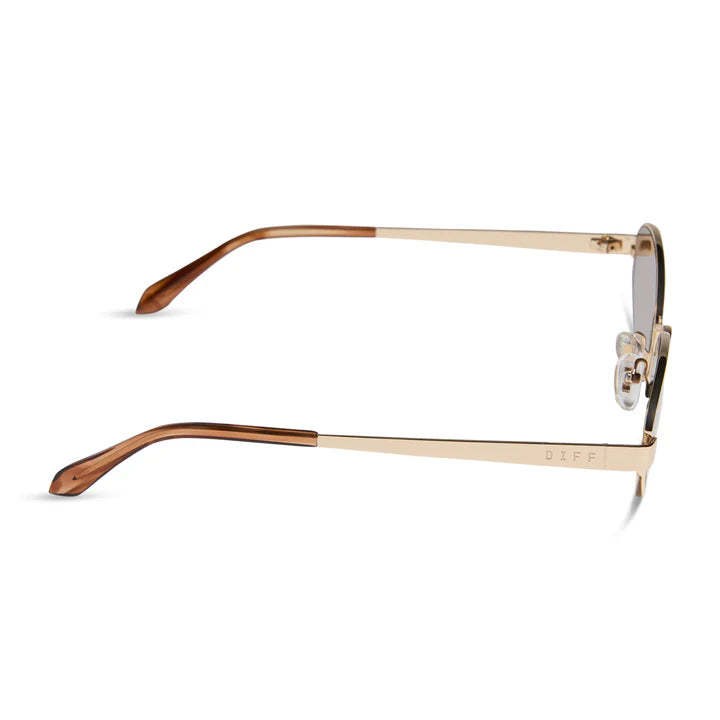 Jojo Flecher - Jordy Gold Horn Tortoise Brown