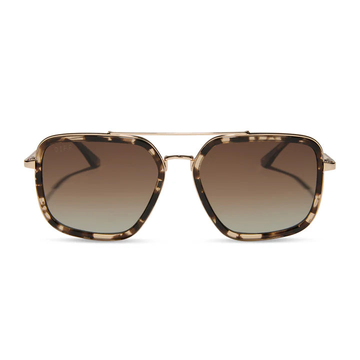 Jordan - Espresso Tortoise + Brown Gradient Polarized