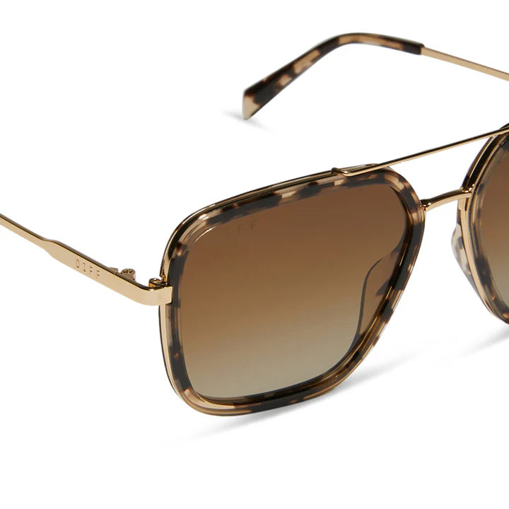 Jordan - Espresso Tortoise + Brown Gradient Polarized