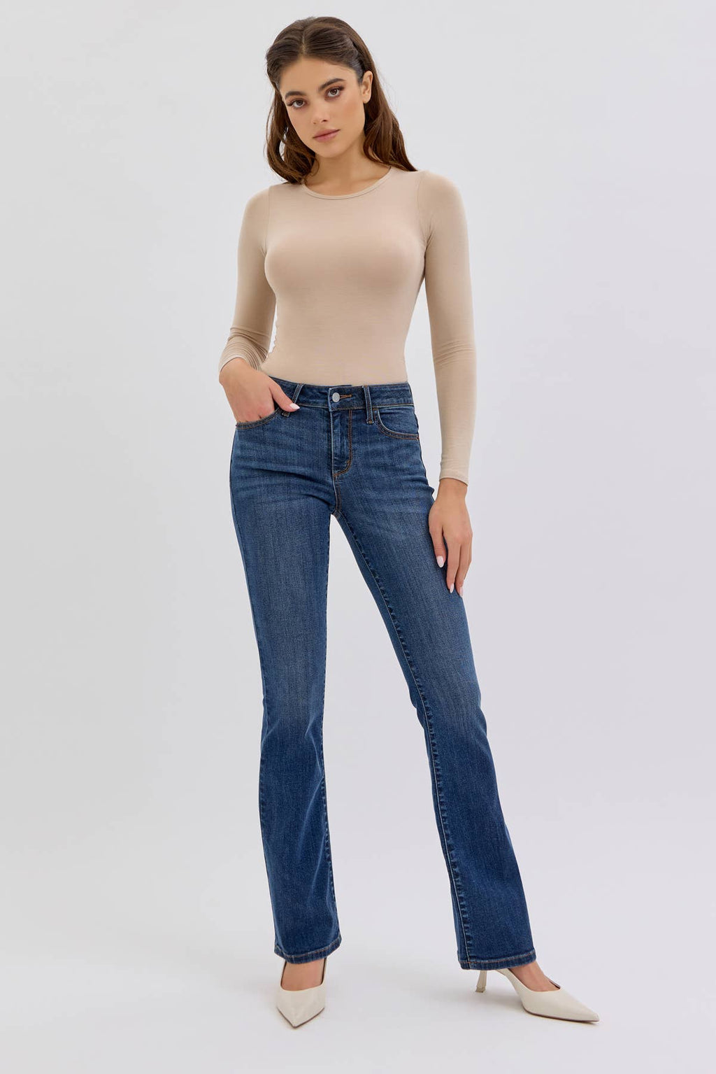 Mid Rise Bootcut