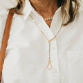 Lariat Toggle Necklace