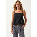 Billowy Cami Top With Bubble Hem