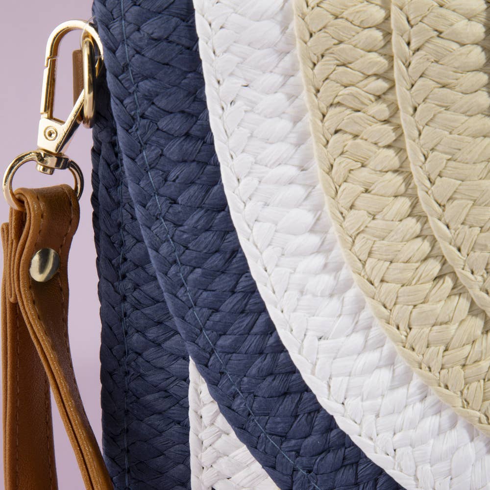 Navy Envelope Clutch