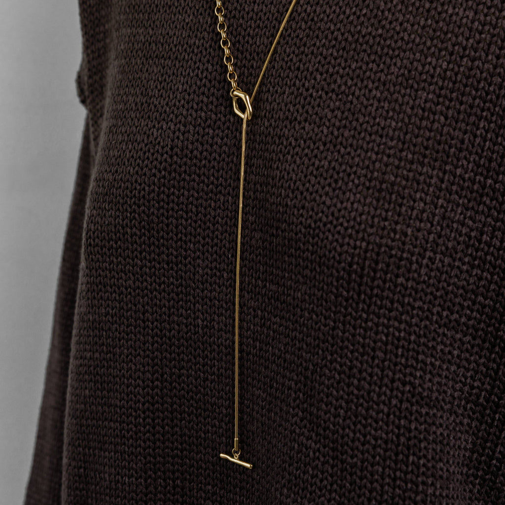 Dual Chain Toggle Necklace