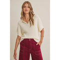 Modern Contrast Stitch Stretchy Cotton Twill Pants