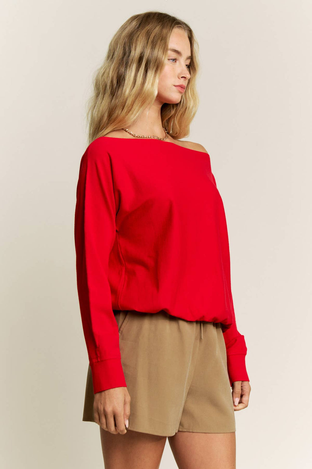Boat Neck Top
