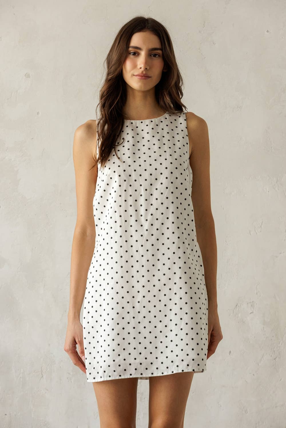Polka Dot Mini Dress