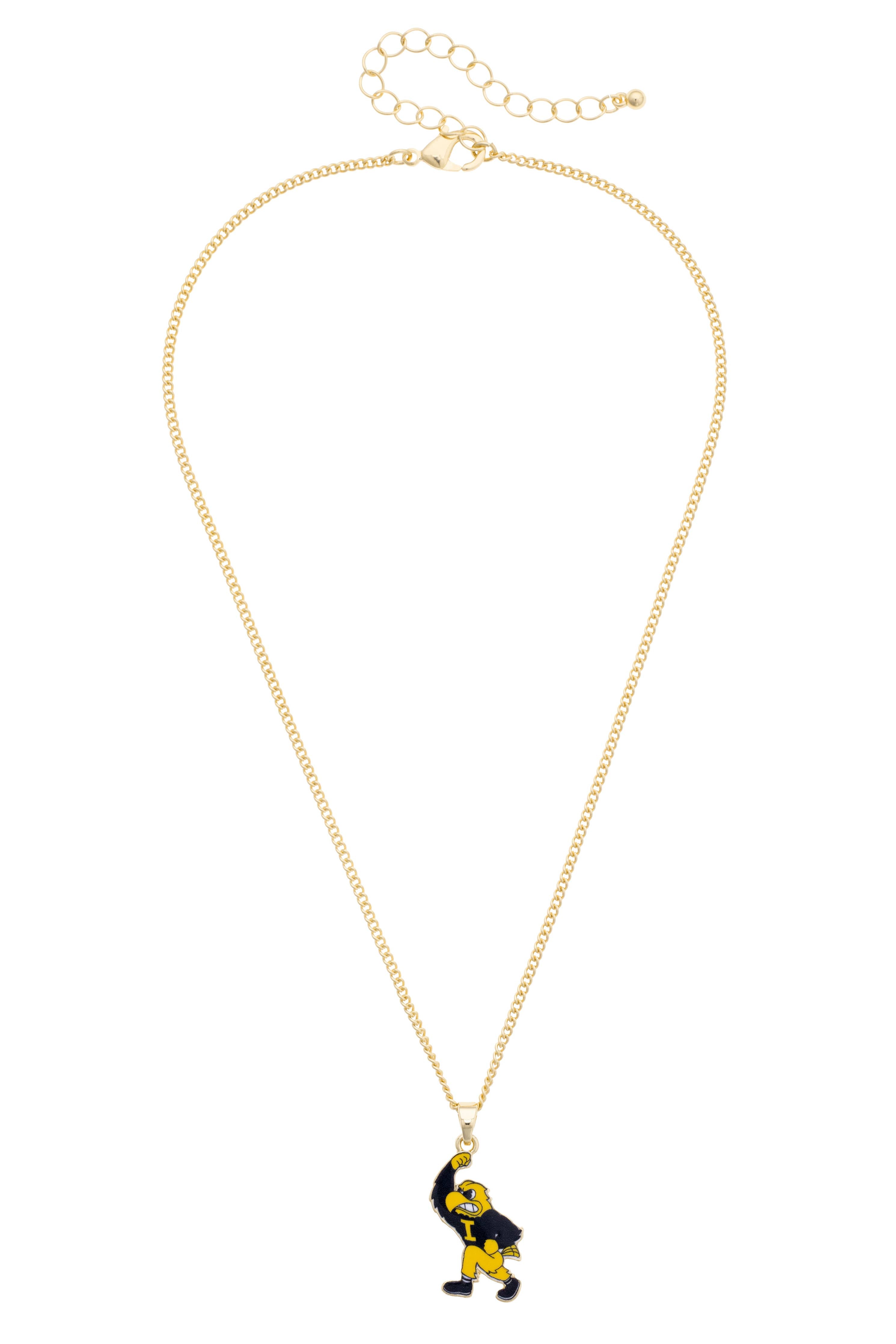 Iowa Hawkeyes Enamel Icon Necklace