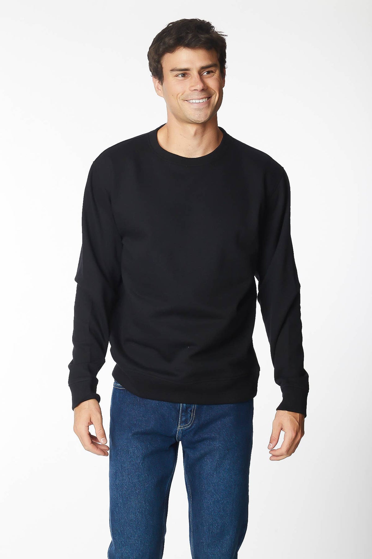 Men's Fleece Crew Neck Sweatshirt