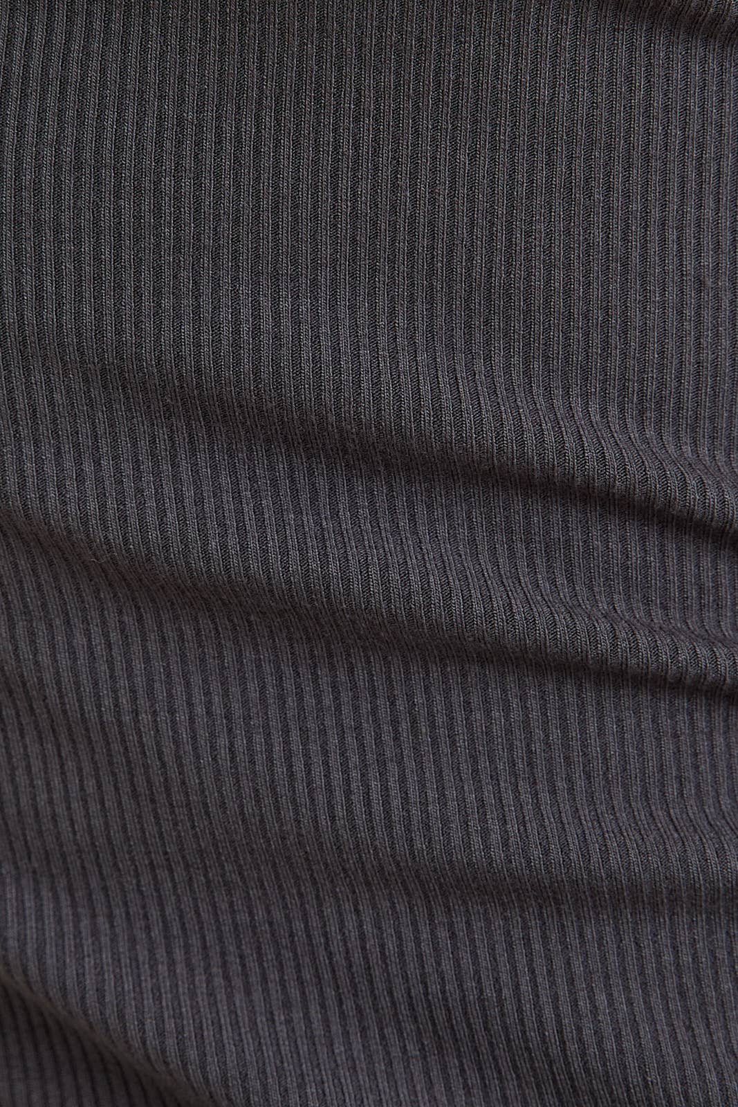 Round Neck Inside Out Ribbed Tank