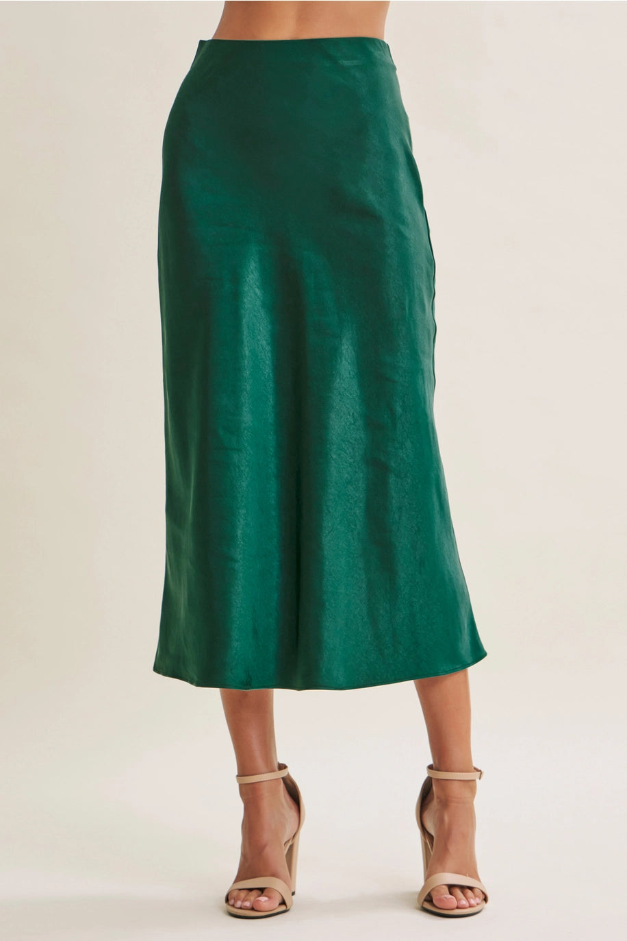 Moonlit Satin Maxi