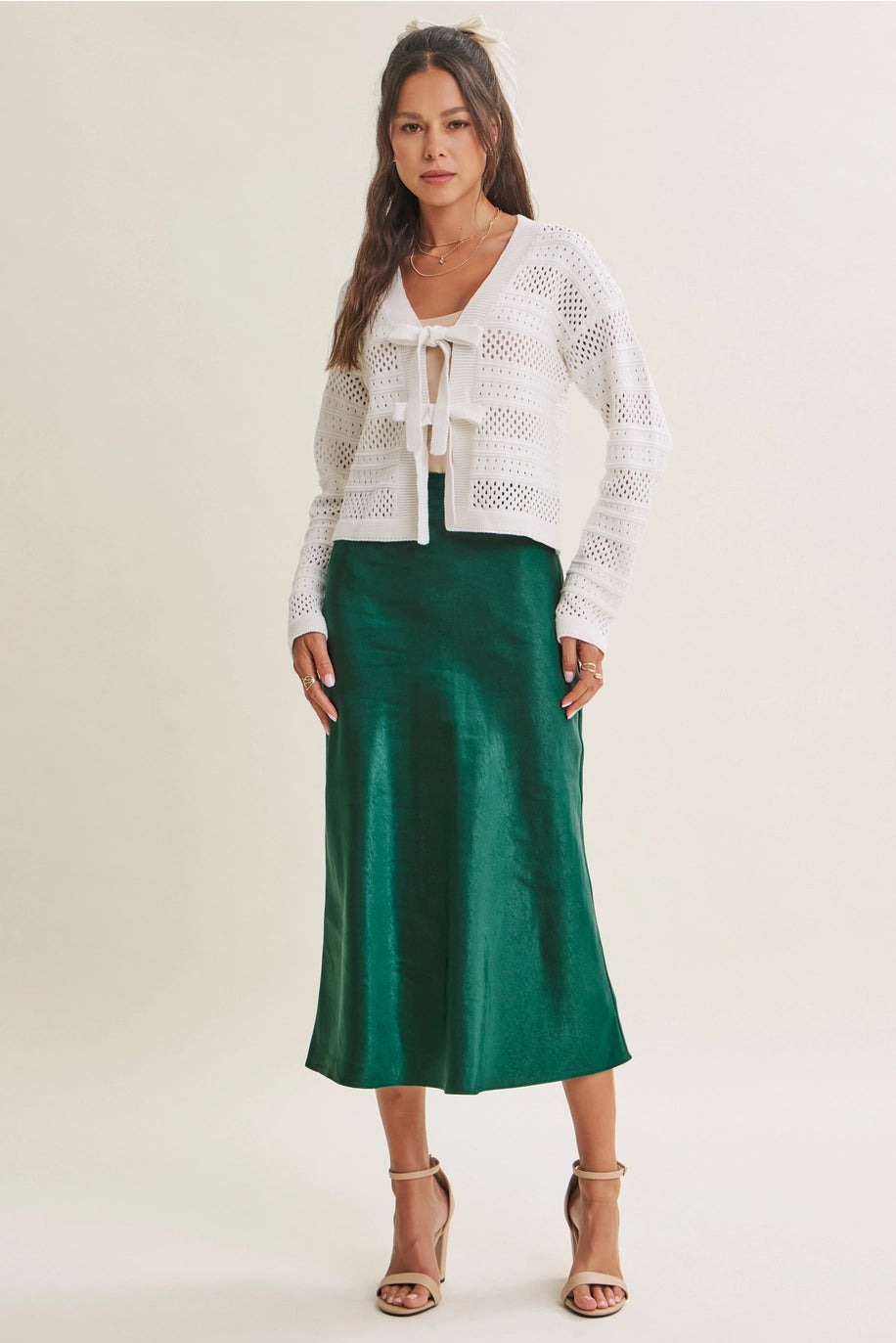 Moonlit Satin Maxi