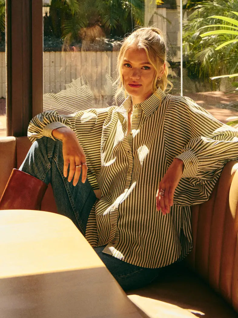 Batwing Button Down