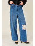 Lace Detail Denim
