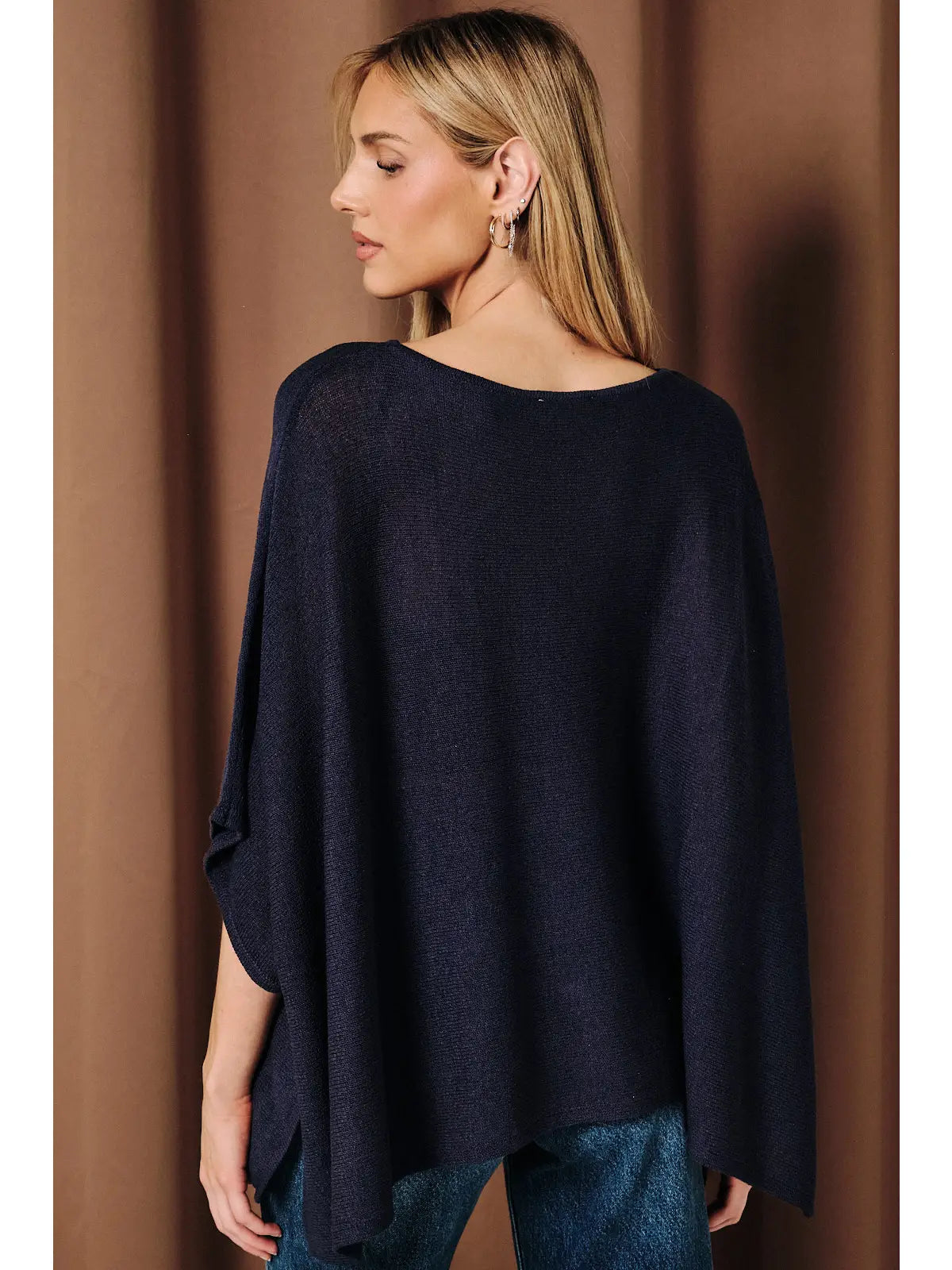 Sweater Cape Top