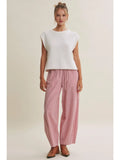 Stripe Barrel Pants