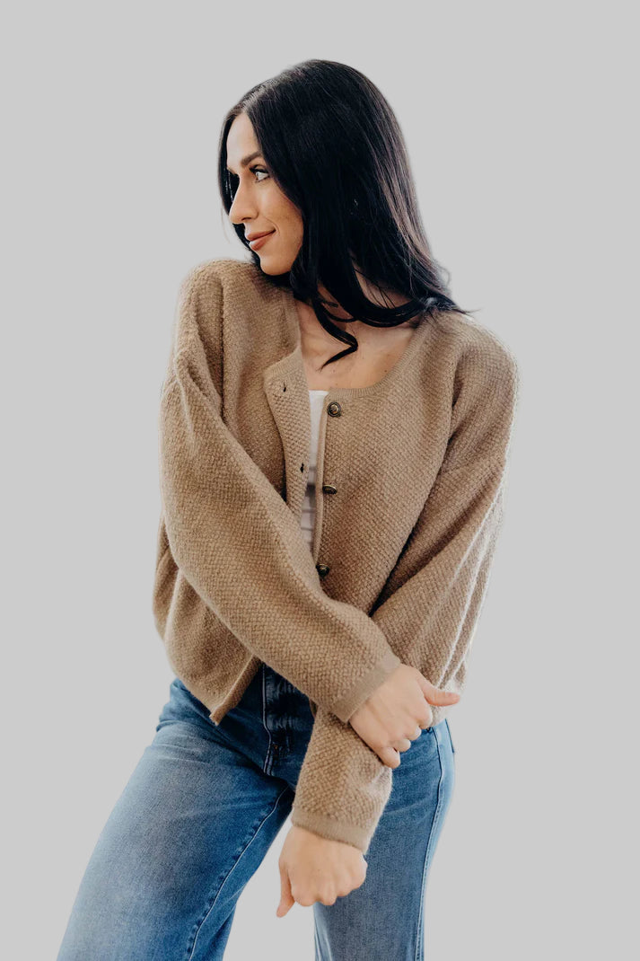 Button Front Cardigan