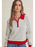 Country Club Polo Sweater