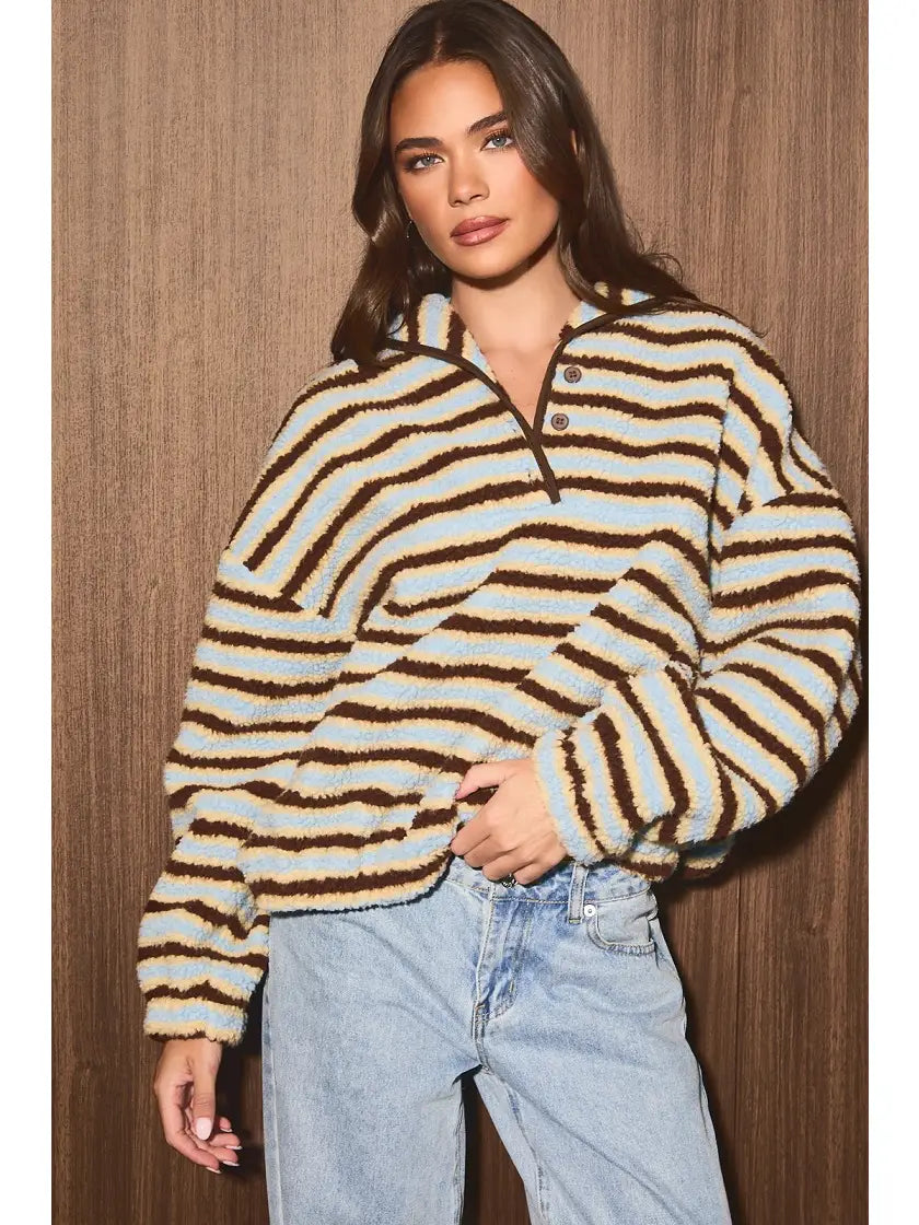 Oversize Fleece Pullover