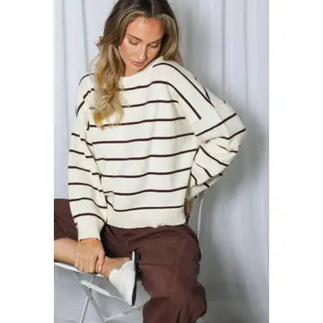 Crew Neck Knit Sweater