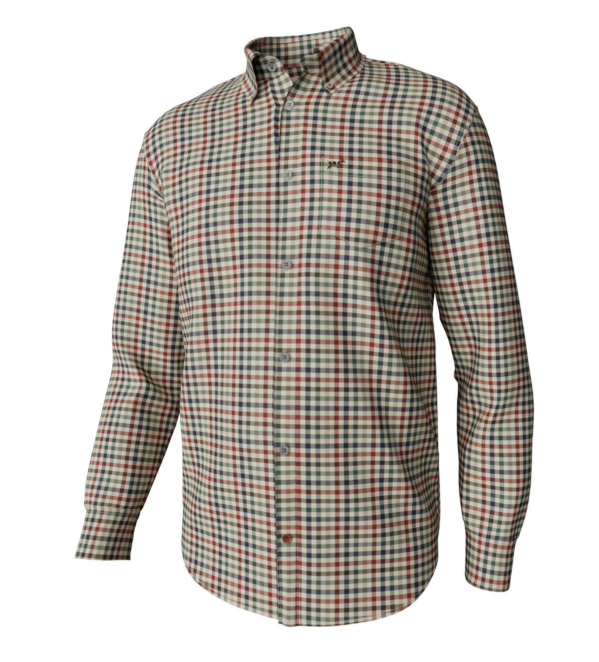 Hadley Brushed Byron Plaid L/Button Down
