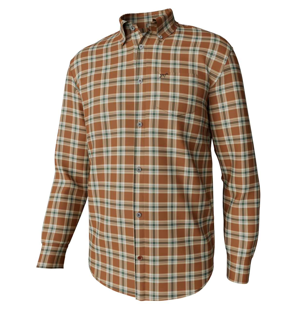 Hadley Luxe Darby Plaid L/S Button Down