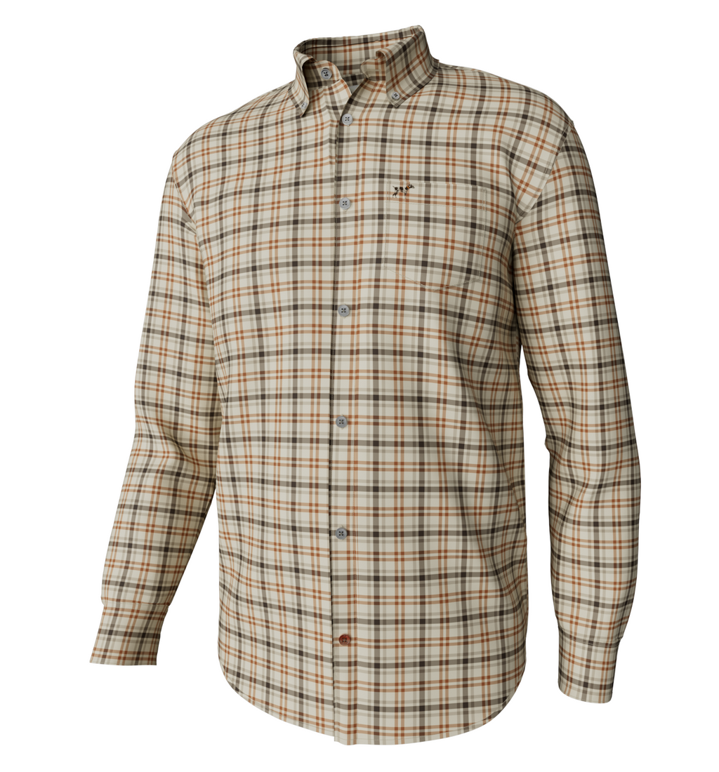 Hadley Vintage L/S Button Down Gunstock