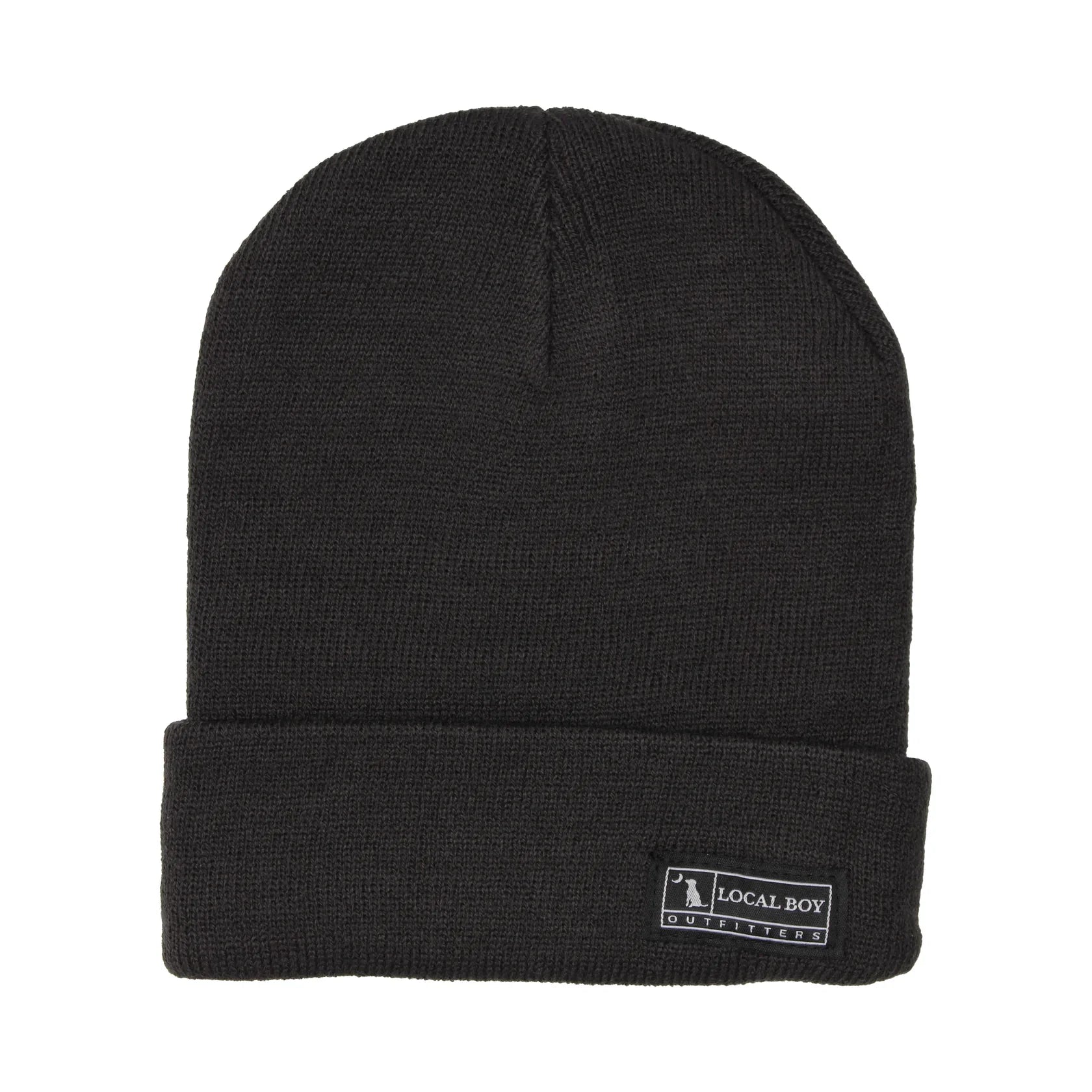 Charcoal Label Beanie